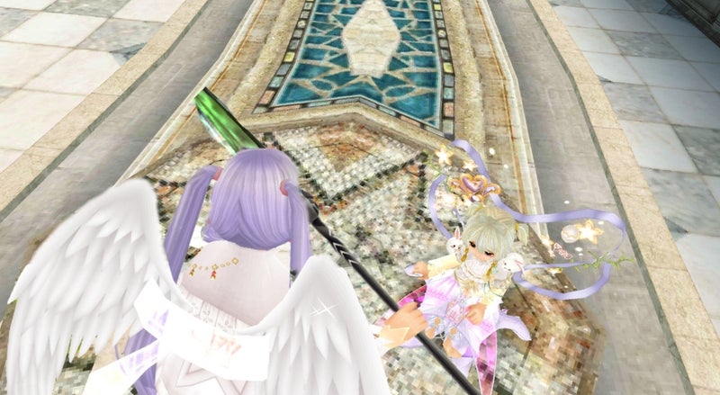 らんなとリィムの出会い、槍の輝き