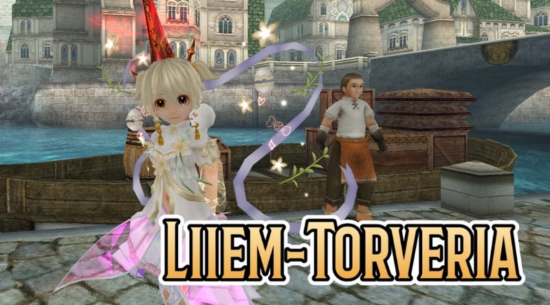 リィムとトーベリアのゲーム画面